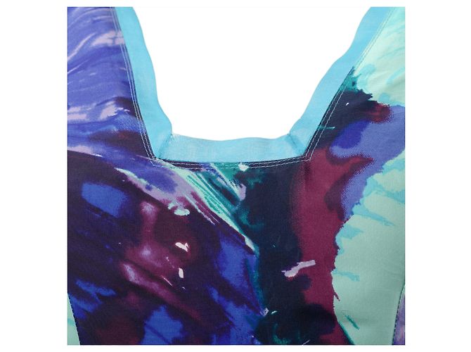 Abito Midi Blumarine Porpora - vista 4
