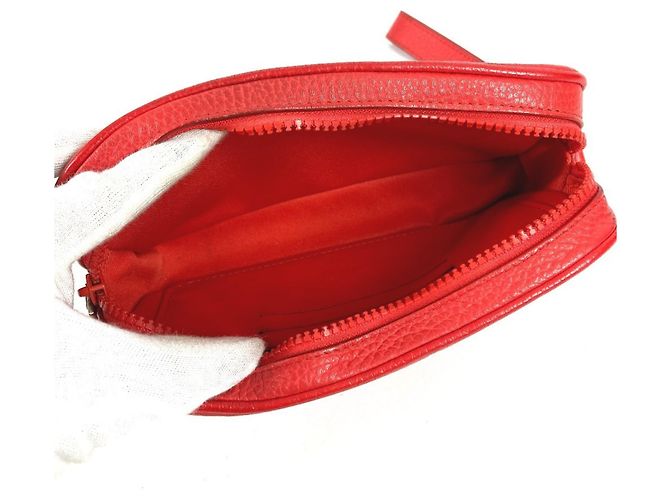 Pochette Volga Rossa in Monogram Empreinte di Louis Vuitton Rosso - vista 12
