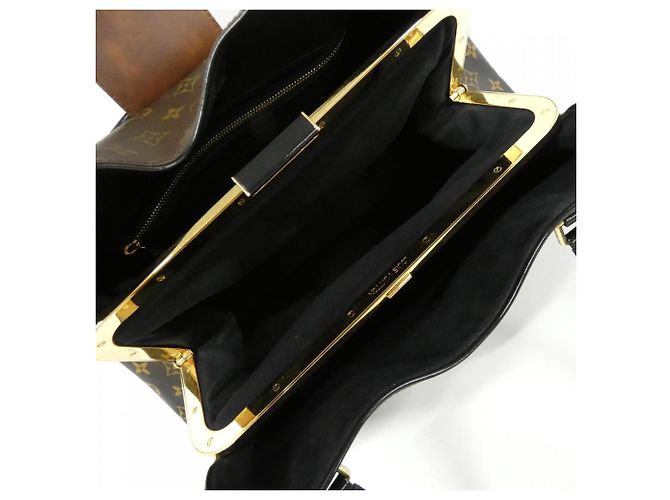 Borsa a mano Louis Vuitton Monogram Mirage Greet Nero - vista 9