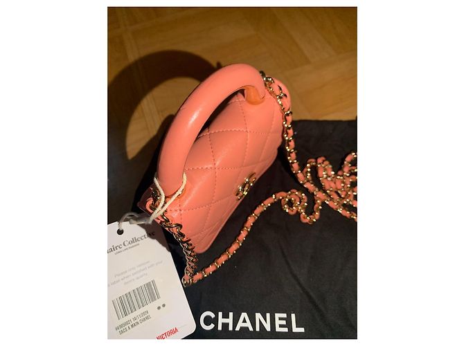 Borsa Chanel Mini Trendy CC Rosa - vista 4