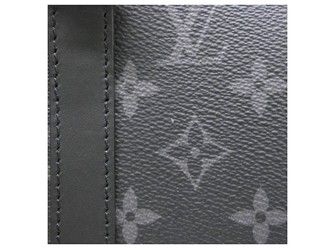 Borsa Cross Sac Plat Monogram Eclipse Louis Vuitton Nero Monogramma - vista 6