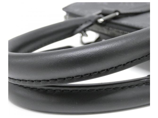 Borsa Cross Sac Plat Monogram Eclipse Louis Vuitton Nero Monogramma - vista 8