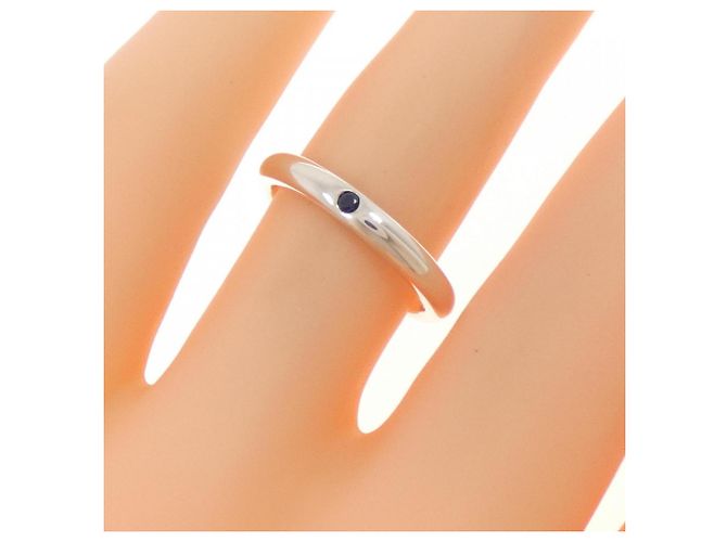 Tiffany & Co Tiffany Silber 925 Bandring mit Saphir - Ansicht 5