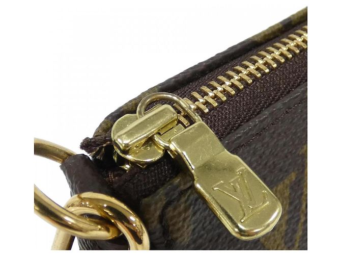 Pochette Accesorios Monograma Louis Vuitton Castaño - vista 3