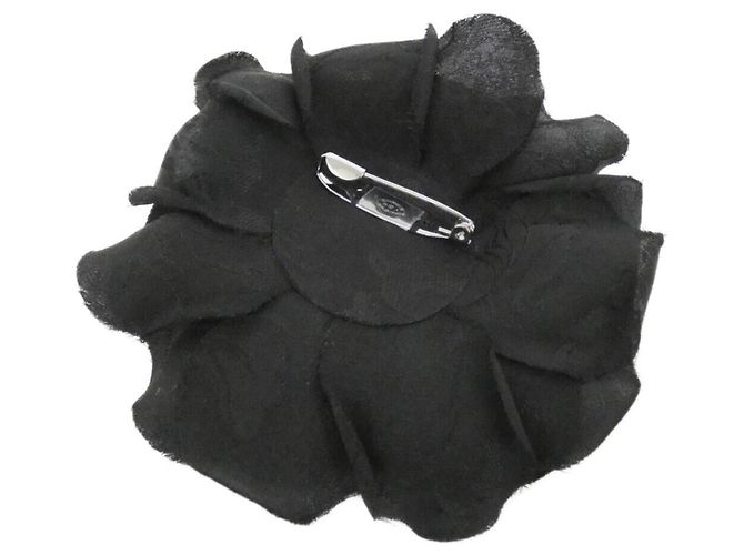 Chanel AAB233 Corsage Schwarz Silber - Ansicht 2