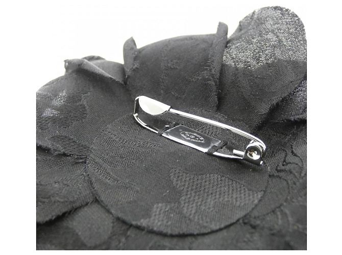 Chanel AAB233 Corsage Schwarz Silber - Ansicht 4