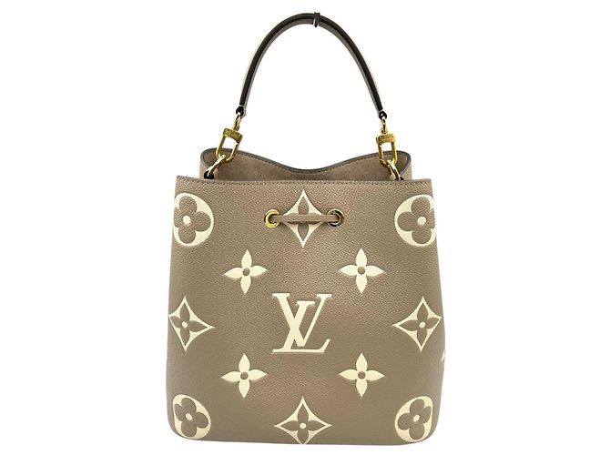 Néonoé Borsa a Spalla 2 in 1 NeoNoe MM di Louis Vuitton Beige - vista 2