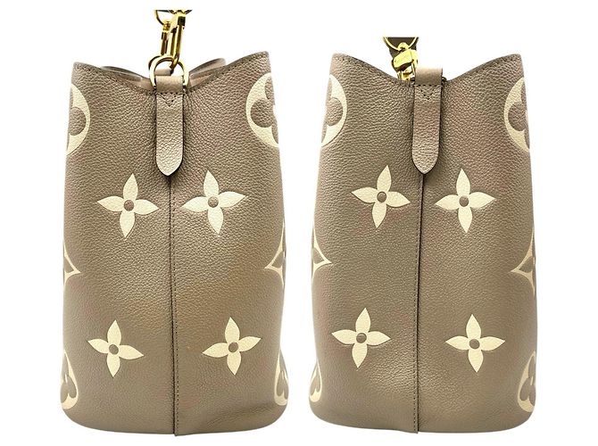 Néonoé Borsa a Spalla 2 in 1 NeoNoe MM di Louis Vuitton Beige - vista 3