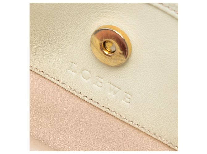 LOEWE Tote in Suede Marrone Anagramma Beige - Ansicht 5