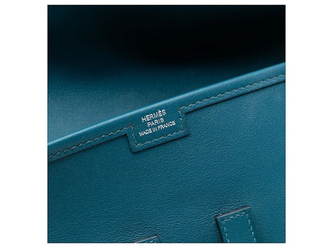 Hermès Jige Elan 29 in Blu Swift - vista 4