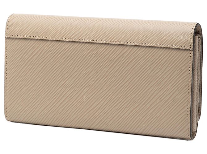 Lange Brieftasche Epi Twist in Braun von Louis Vuitton Beige - Ansicht 2