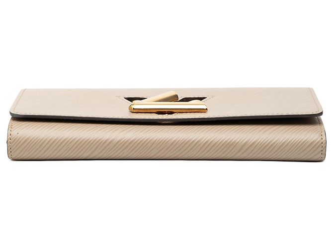 Lange Brieftasche Epi Twist in Braun von Louis Vuitton Beige - Ansicht 3