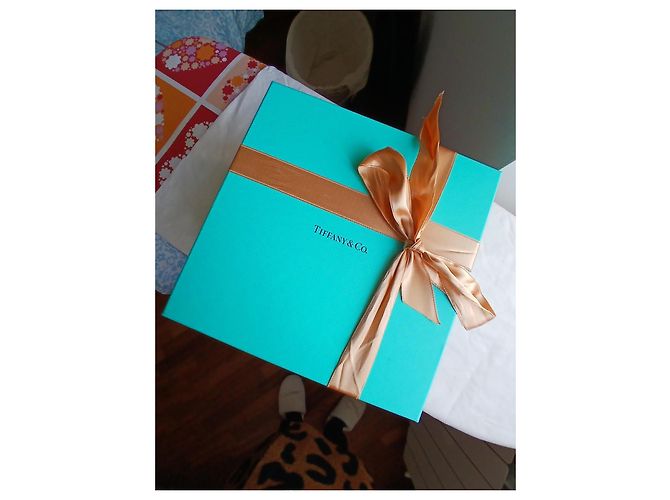 Tiffany & Co Set of 3 Plate and Cup in White and Blue - view 8