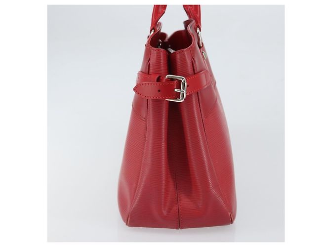Borsa Tote Passy in pelle Epi PM Louis Vuitton Rosso - vista 3