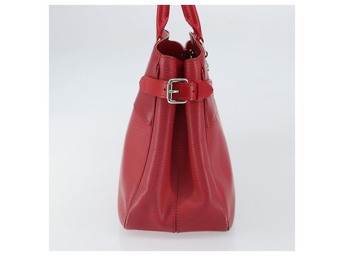 Borsa Tote Passy in pelle Epi PM Louis Vuitton Rosso - vista 4