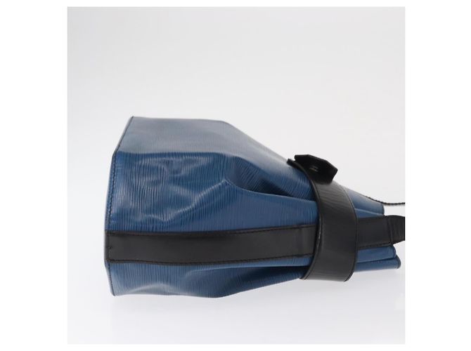 Vintage Louis Vuitton Schultertasche aus Epi-Leder PM Blau - Ansicht 3