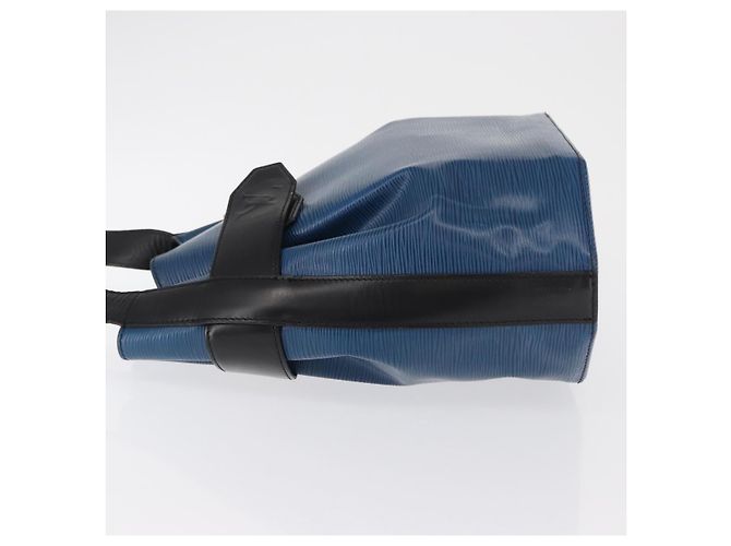 Vintage Louis Vuitton Schultertasche aus Epi-Leder PM Blau - Ansicht 4