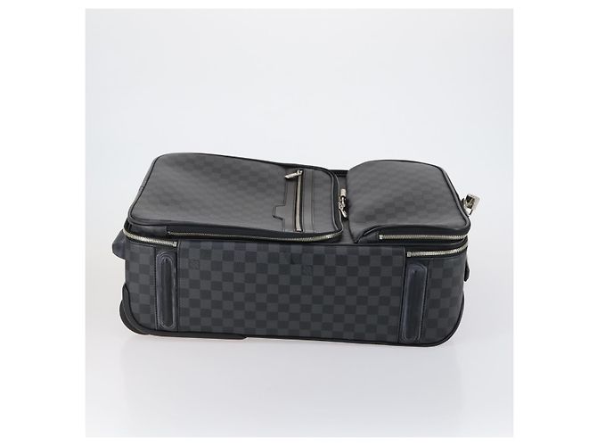 Bagagli Pegase Louis Vuitton Damier Graphite 55 Nero - vista 4