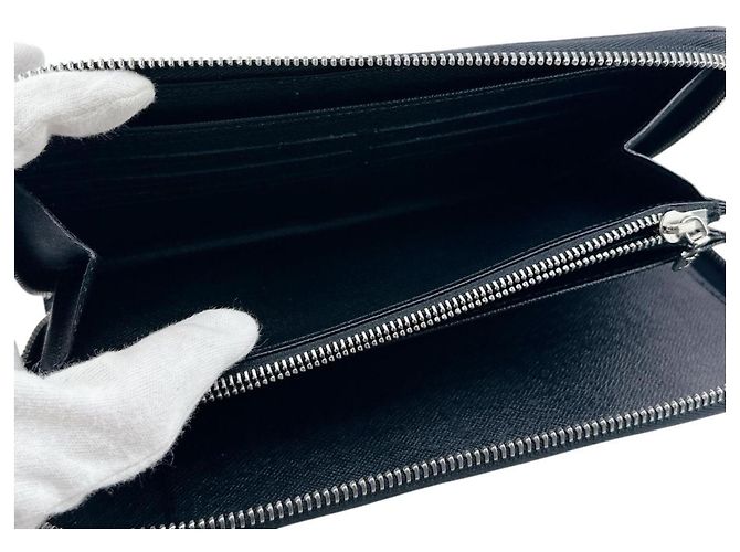 Louis Vuitton Zippy Organizer Long Wallet Black - view 13