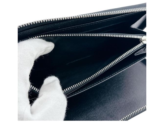 Louis Vuitton Zippy Organizer Long Wallet Black - view 15