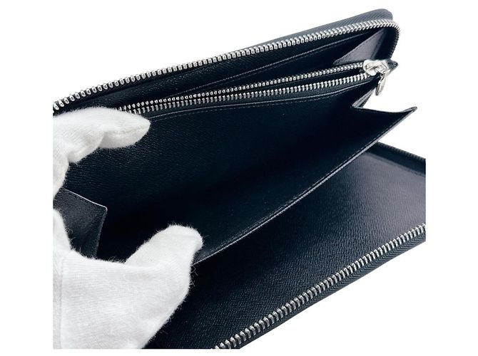 Louis Vuitton Zippy Organizer Long Wallet Black - view 16