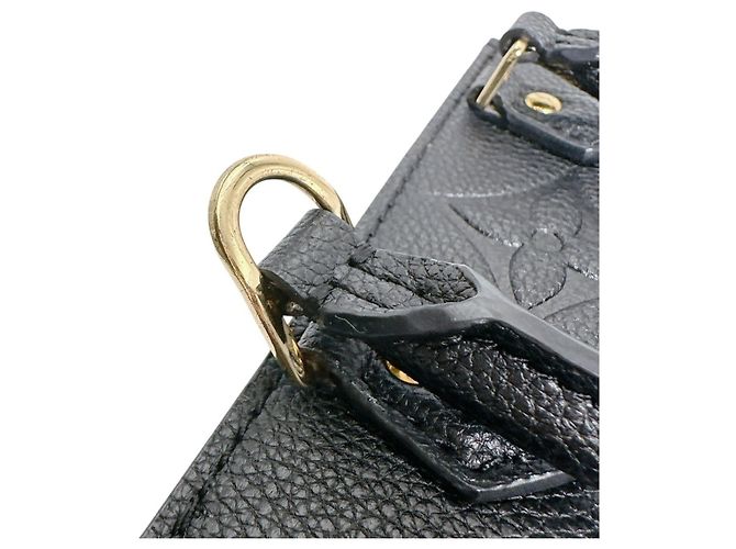 Borsa a Spalla Petite Sac Plat Monogramma Louis Vuitton Nero - vista 11