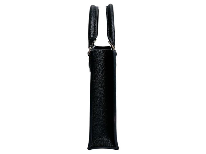 Borsa a Spalla Petite Sac Plat Monogramma Louis Vuitton Nero - vista 4