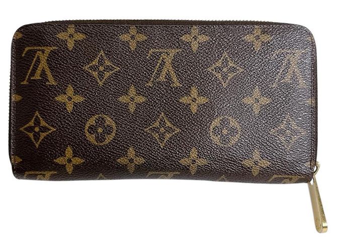 Cartera Zippy Louis Vuitton Castaño - vista 2