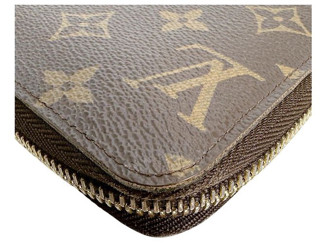 Cartera Zippy Louis Vuitton Castaño - vista 5