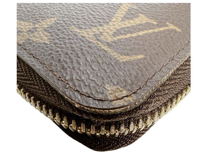Cartera Zippy Louis Vuitton Castaño - vista 7