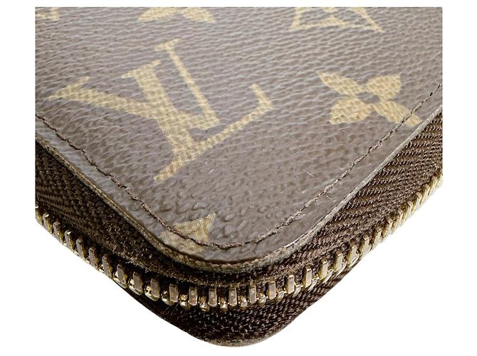 Cartera Zippy Louis Vuitton Castaño - vista 8