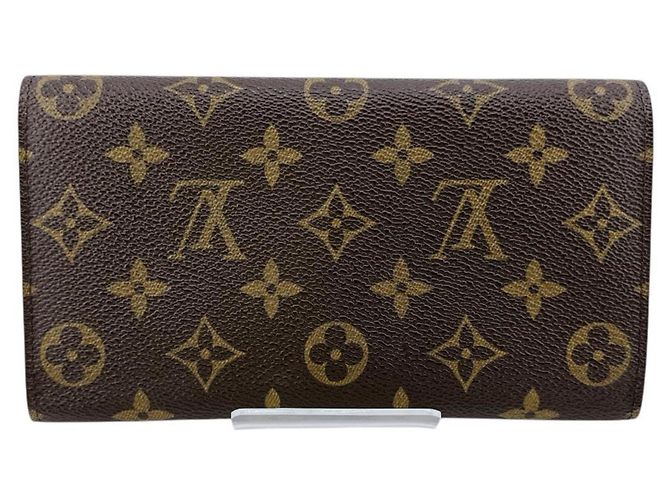 Cartera Larga Porte Tresor Internacional Louis Vuitton Castaño - vista 2