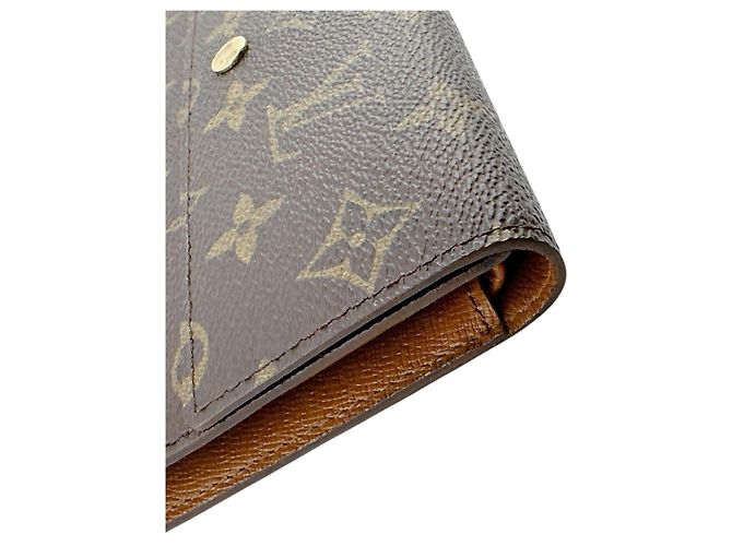 Cartera Larga Porte Tresor Internacional Louis Vuitton Castaño - vista 4