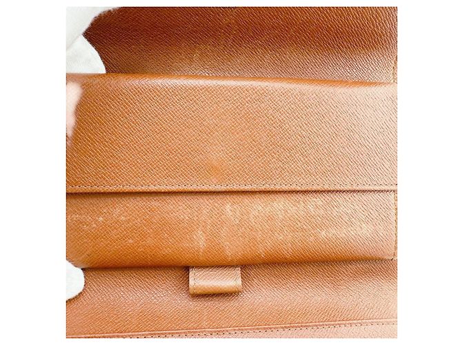Cartera Larga Porte Tresor Internacional Louis Vuitton Castaño - vista 9