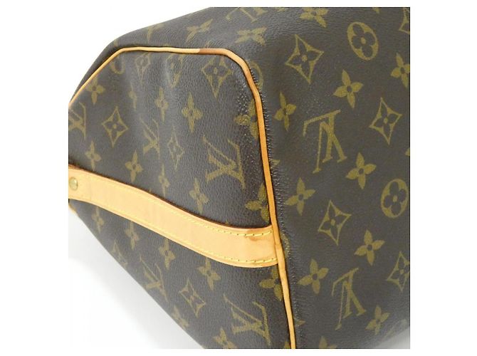 Borsa Boston Monogram Bandoulière Speedy Louis Vuitton Marrone - vista 2