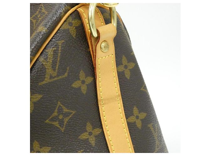 Borsa Boston Monogram Bandoulière Speedy Louis Vuitton Marrone - vista 5