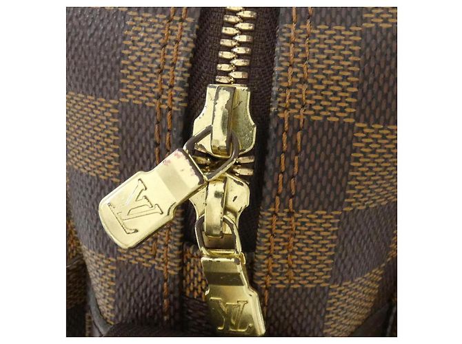 Borsa a Spalla Naviglio Damier Louis Vuitton Metallico Bronzo - vista 4