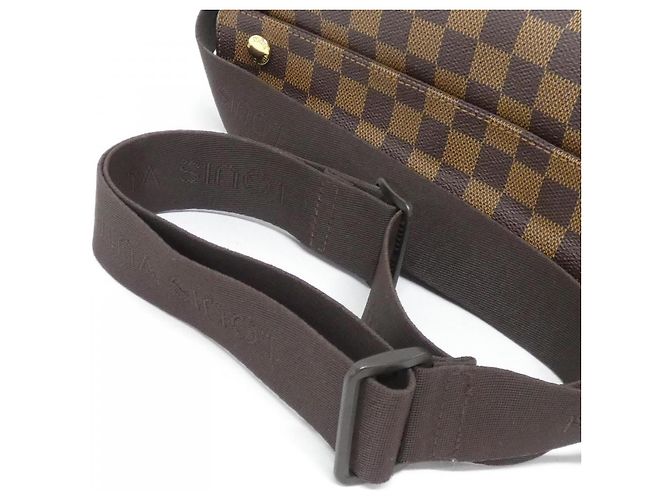 Borsa a Spalla Naviglio Damier Louis Vuitton Metallico Bronzo - vista 5