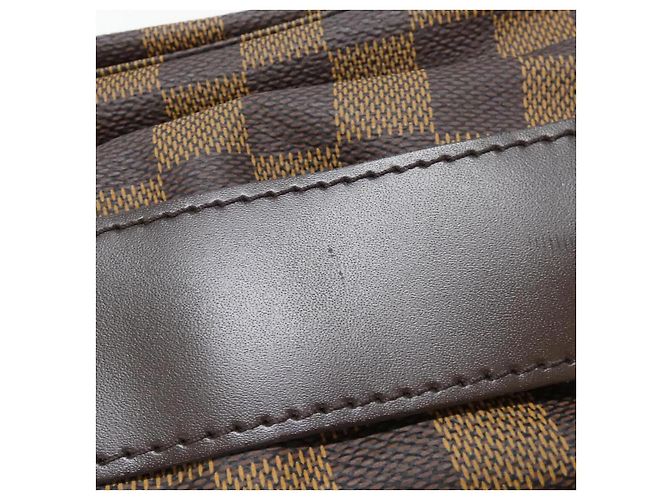 Borsa a Spalla Naviglio Damier Louis Vuitton Marrone - vista 3