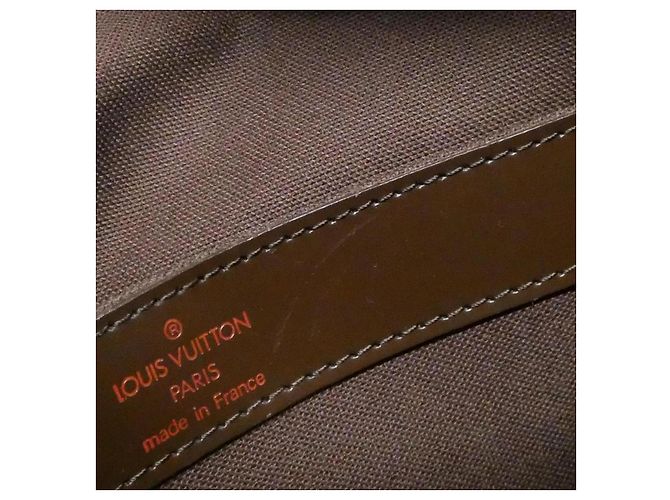 Borsa a Spalla Naviglio Damier Louis Vuitton Marrone - vista 7