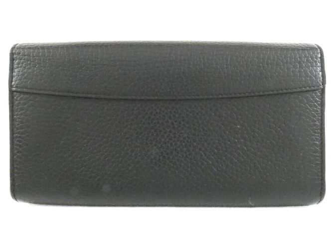Portafoglio Lungo Capucines Taurillon di Louis Vuitton Nero - vista 2