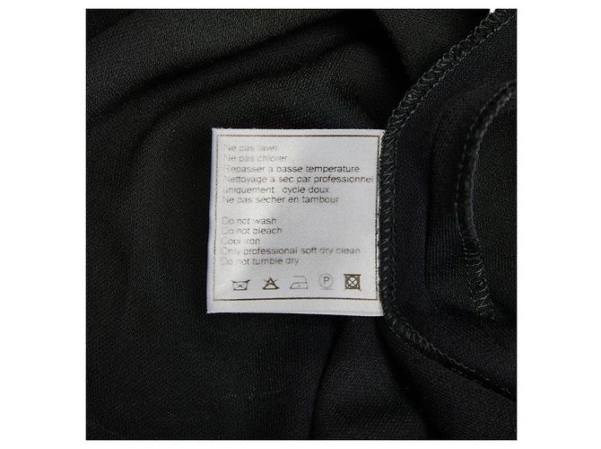 Timeless Gonna in rayon lunghezza ginocchio Chanel Nero - vista 6
