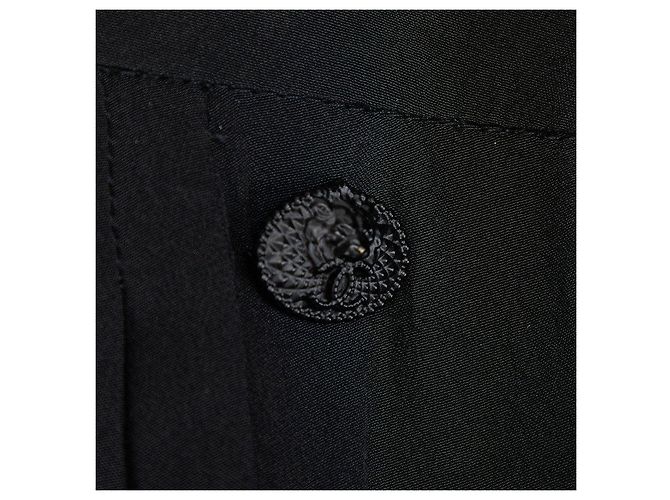 Timeless Short de seda Chanel Negro - vista 3