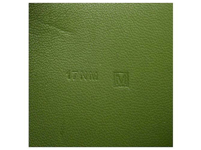 Portafoglio Dogon Swift di Hermès Verde - vista 15