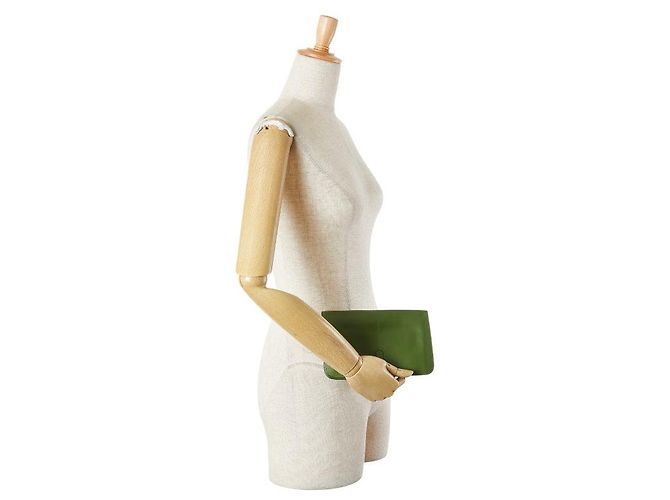 Portafoglio Dogon Swift di Hermès Verde - vista 17