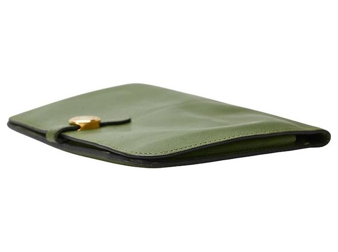 Portafoglio Dogon Swift di Hermès Verde - vista 6