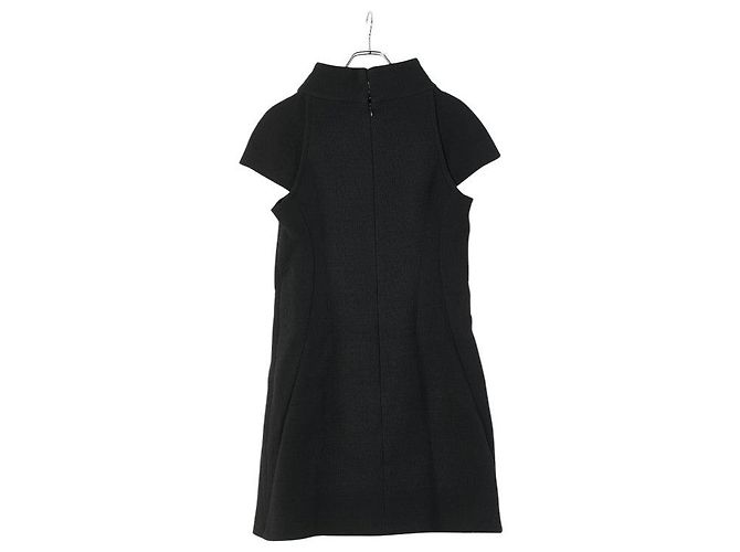 Timeless Vestido de algodón y nylon Chanel Negro - vista 2