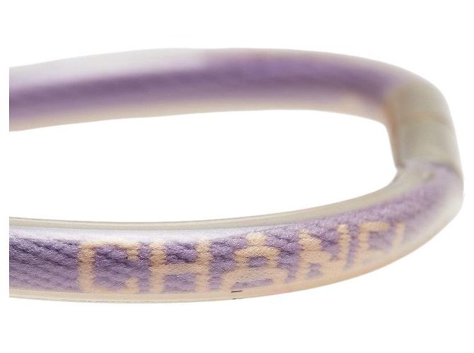 Timeless Bracciale della linea sportiva con logo Chanel Porpora - vista 3