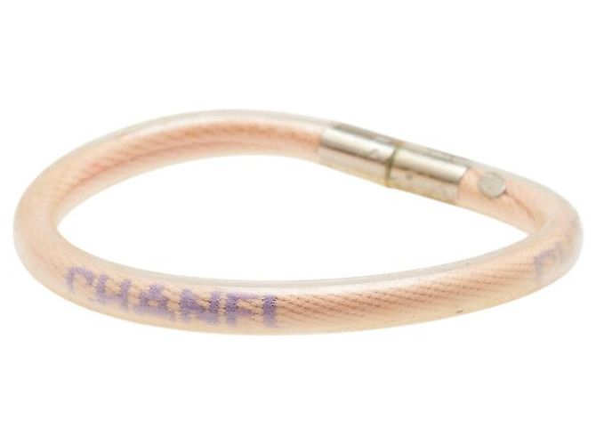 Timeless Bracciale Sportivo con Logo Chanel Rosa - vista 2