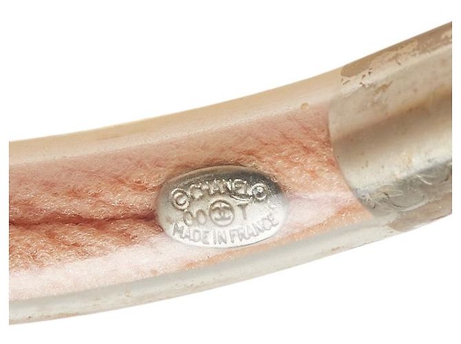 Timeless Bracciale Sportivo con Logo Chanel Rosa - vista 4